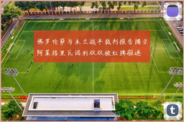 佛罗伦萨与米兰战平裁判报告揭示阿莱格里瓦诺利双双被红牌驱逐